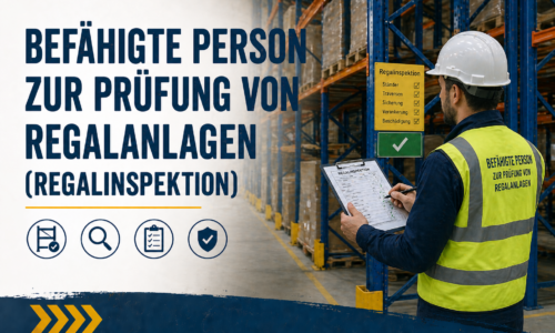 Befähigte Person zur Prüfung von Regalanlagen (Regalinspektion)